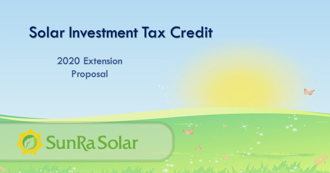 Solar Investment Tax Credit Extension in 2020