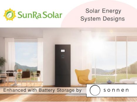 SunRa Solar adds sonnen battery storage to solar energy systems